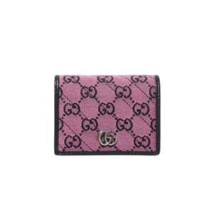 Gucci - Pink Gg Marmont Multicolor Wallet